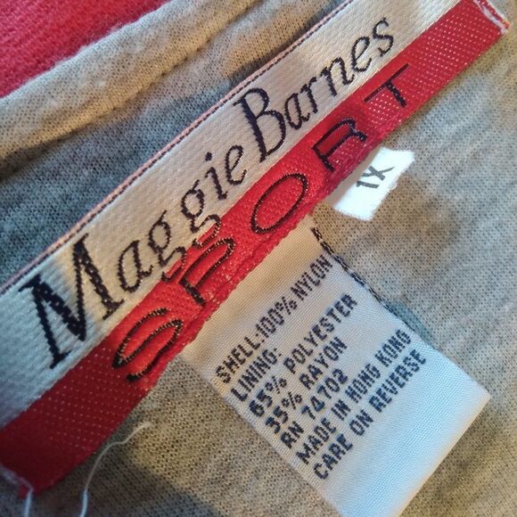 Vintage Maggie Barnes Sport Color Block Insulated Vest - Picture 4 of 7
